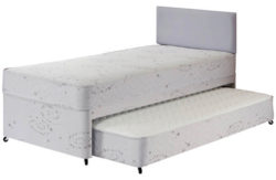 Airsprung New Elliott Waterproof Single Divan & Trundle Bed